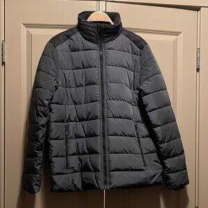 [New] Weatherproof Men's Dark Gray Puffer Jacket